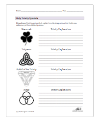 Trinity Symbols Worksheet